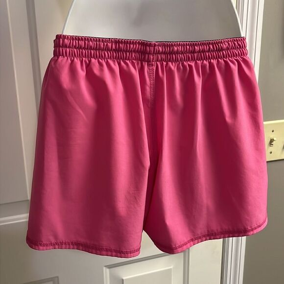 Nike Women’s DriFit Pink “Live Strong”Athletic Shorts w/ Built-in Shorts- M - Picture 9 of 15